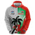 Custom Fiji And Wales Rugby Hoodie Fijian Tapa Welsh Mascots Dynamic Version - Wonder Print Shop