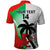 Custom Fiji And Wales Rugby Polo Shirt Fijian Tapa Welsh Mascots Dynamic Version - Wonder Print Shop