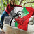 Custom Fiji And Wales Rugby Quilt Fijian Tapa Welsh Mascots Dynamic Version