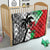 Custom Fiji And Wales Rugby Quilt Fijian Tapa Welsh Mascots Dynamic Version