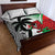 Custom Fiji And Wales Rugby Quilt Bed Set Fijian Tapa Welsh Mascots Dynamic Version