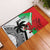 Custom Fiji And Wales Rugby Rubber Doormat Fijian Tapa Welsh Mascots Dynamic Version