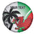 Custom Fiji And Wales Rugby Spare Tire Cover Fijian Tapa Welsh Mascots Dynamic Version - Wonder Print Shop