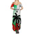 Custom Fiji And Wales Rugby Summer Maxi Dress Fijian Tapa Welsh Mascots Dynamic Version