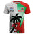 Custom Fiji And Wales Rugby T Shirt Fijian Tapa Welsh Mascots Dynamic Version