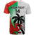 Custom Fiji And Wales Rugby T Shirt Fijian Tapa Welsh Mascots Dynamic Version