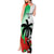 Custom Fiji And Wales Rugby Tank Maxi Dress Fijian Tapa Welsh Mascots Dynamic Version