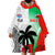 Custom Fiji And Wales Rugby Wearable Blanket Hoodie Fijian Tapa Welsh Mascots Dynamic Version