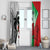 Custom Fiji And Wales Rugby Window Curtain Fijian Tapa Welsh Mascots Dynamic Version