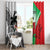 Custom Fiji And Wales Rugby Window Curtain Fijian Tapa Welsh Mascots Dynamic Version