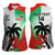 Custom Fiji And Wales Rugby Women Sleeveless Polo Shirt Fijian Tapa Welsh Mascots Dynamic Version