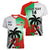 Custom Fiji And Wales Rugby Women V-Neck T-Shirt Fijian Tapa Welsh Mascots Dynamic Version - Wonder Print Shop