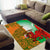 Custom Australia And Wales Rugby Area Rug Wallabies Welsh Mascots Dynamic Version - Wonder Print Shop