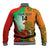 Custom Australia And Wales Rugby Baseball Jacket Wallabies Welsh Mascots Dynamic Version - Wonder Print Shop