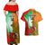 Custom Australia And Wales Rugby Couples Matching Off Shoulder Maxi Dress and Hawaiian Shirt Wallabies Welsh Mascots Dynamic Version - Wonder Print Shop