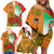 Custom Australia And Wales Rugby Family Matching Off Shoulder Short Dress and Hawaiian Shirt Wallabies Welsh Mascots Dynamic Version - Wonder Print Shop