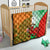 Custom Australia And Wales Rugby Quilt Wallabies Welsh Mascots Dynamic Version