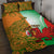 Custom Australia And Wales Rugby Quilt Bed Set Wallabies Welsh Mascots Dynamic Version