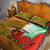 Custom Australia And Wales Rugby Quilt Bed Set Wallabies Welsh Mascots Dynamic Version