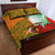 Custom Australia And Wales Rugby Quilt Bed Set Wallabies Welsh Mascots Dynamic Version