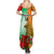 Custom Australia And Wales Rugby Summer Maxi Dress Wallabies Welsh Mascots Dynamic Version