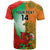 Custom Australia And Wales Rugby T Shirt Wallabies Welsh Mascots Dynamic Version