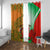 Custom Australia And Wales Rugby Window Curtain Wallabies Welsh Mascots Dynamic Version