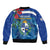 Uruguay Independence Day Bomber Jacket 25 De Agosto Coat Of Arms With Ceibo - Wonder Print Shop