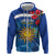 Uruguay Independence Day Hoodie 25 De Agosto Coat Of Arms With Ceibo - Wonder Print Shop