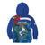 Uruguay Independence Day Kid Hoodie 25 De Agosto Coat Of Arms With Ceibo - Wonder Print Shop