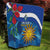 Uruguay Independence Day Quilt 25 De Agosto Coat Of Arms With Ceibo