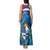 Uruguay Independence Day Tank Maxi Dress 25 De Agosto Coat Of Arms With Ceibo - Wonder Print Shop