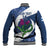 Custom Scotland Rugby Baseball Jacket 2024 Go Champions Scottish Thistles - Wonder Print Shop