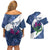 Custom Scotland Rugby Couples Matching Off Shoulder Short Dress and Hawaiian Shirt 2024 Go Champions Scottish Thistles - Wonder Print Shop