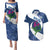 Custom Scotland Rugby Couples Matching Puletasi and Hawaiian Shirt 2024 Go Champions Scottish Thistles - Wonder Print Shop