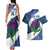 Custom Scotland Rugby Couples Matching Tank Maxi Dress and Hawaiian Shirt 2024 Go Champions Scottish Thistles - Wonder Print Shop