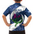 Custom Scotland Rugby Family Matching Long Sleeve Bodycon Dress and Hawaiian Shirt 2024 Go Champions Scottish Thistles - Wonder Print Shop