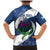 Custom Scotland Rugby Family Matching Mermaid Dress and Hawaiian Shirt 2024 Go Champions Scottish Thistles - Wonder Print Shop