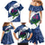 Custom Scotland Rugby Family Matching Mermaid Dress and Hawaiian Shirt 2024 Go Champions Scottish Thistles - Wonder Print Shop