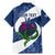 Custom Scotland Rugby Family Matching Mermaid Dress and Hawaiian Shirt 2024 Go Champions Scottish Thistles - Wonder Print Shop