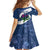 Custom Scotland Rugby Family Matching Off The Shoulder Long Sleeve Dress and Hawaiian Shirt 2024 Go Champions Scottish Thistles - Wonder Print Shop