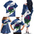 Custom Scotland Rugby Family Matching Off The Shoulder Long Sleeve Dress and Hawaiian Shirt 2024 Go Champions Scottish Thistles - Wonder Print Shop