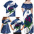 Custom Scotland Rugby Family Matching Off Shoulder Maxi Dress and Hawaiian Shirt 2024 Go Champions Scottish Thistles - Wonder Print Shop