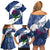 Custom Scotland Rugby Family Matching Off Shoulder Short Dress and Hawaiian Shirt 2024 Go Champions Scottish Thistles - Wonder Print Shop