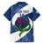 Custom Scotland Rugby Family Matching Puletasi and Hawaiian Shirt 2024 Go Champions Scottish Thistles - Wonder Print Shop