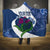 Custom Scotland Rugby Hooded Blanket 2024 Go Champions Scottish Thistles