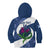 Custom Scotland Rugby Kid Hoodie 2024 Go Champions Scottish Thistles - Wonder Print Shop