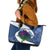 Custom Scotland Rugby Leather Tote Bag 2024 Go Champions Scottish Thistles - Wonder Print Shop