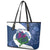 Custom Scotland Rugby Leather Tote Bag 2024 Go Champions Scottish Thistles - Wonder Print Shop