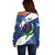 Custom Scotland Rugby Off Shoulder Sweater 2024 Go Champions Scottish Thistles - Wonder Print Shop